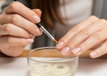 Mistura bizarra com cebola está virando febre entre quem sofre com unhas fracas
