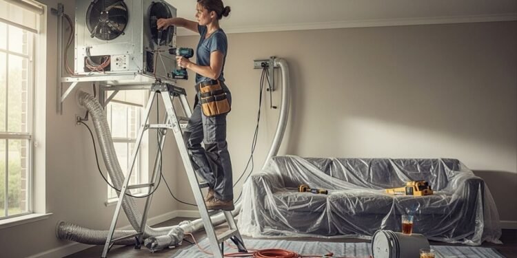 Influenciadora instala ar-condicionado industrial em casa, congela o quarto e recebe conta de luz impagável de mais de R$ 5 mil