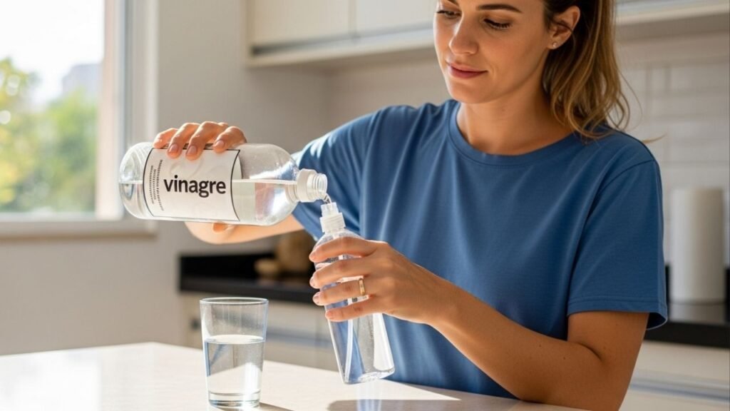 Cabelo opaco mesmo com bons produtos? Essa receita com vinagre sela os fios e traz brilho espelhado sem esforço