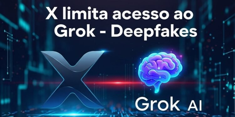 Plataforma X impõe nova trava no Grok para conter Deepfakes e proíbe edição de imagens com rostos reais em 2026