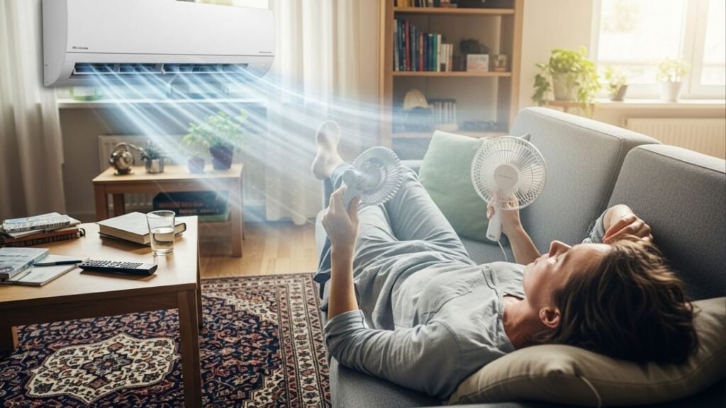 Influenciadora instala ar-condicionado industrial em casa, congela o quarto e recebe conta de luz impagável de mais de R$ 5 mil