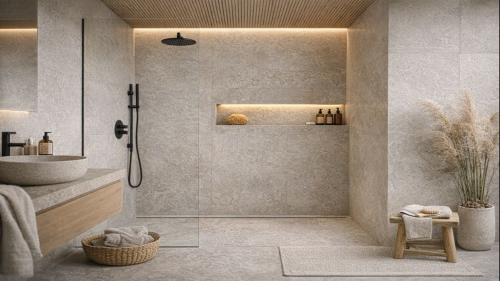 Por que a ducha italiana apareceu em tantos projetos recentes