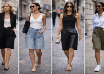 Por que a bermuda feminina virou aposta forte para 2026