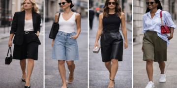 A bermuda feminina virou aposta forte para 2026