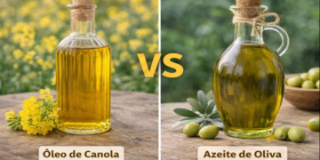 Entenda as diferenças entre azeite de oliva e óleo de canola na cozinha