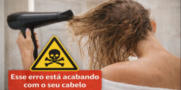 Como secar o cabelo corretamente para manter brilho e resistência