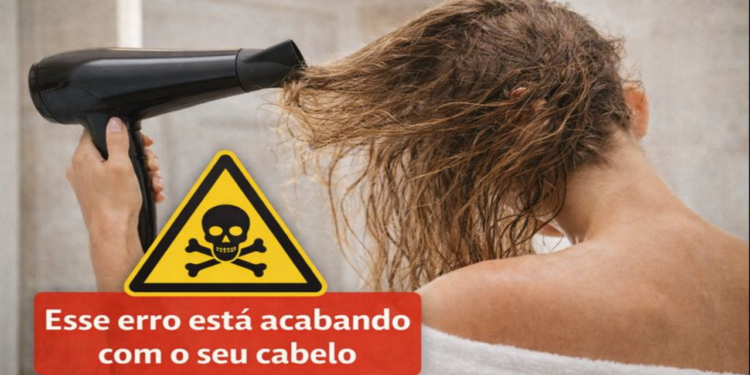Como secar o cabelo corretamente para manter brilho e resistência