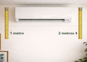 O detalhe na altura do ar-condicionado que faz diferença