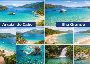 Arraial do Cabo e Ilha Grande oferecem experiências bem distintas