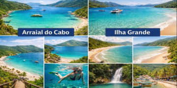 Arraial do Cabo e Ilha Grande oferecem experiências bem distintas