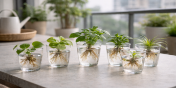 Faça sua própria horta em casa sem terra e sem bagunça!