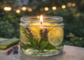 Velas repelentes naturais ajudam a afastar mosquitos