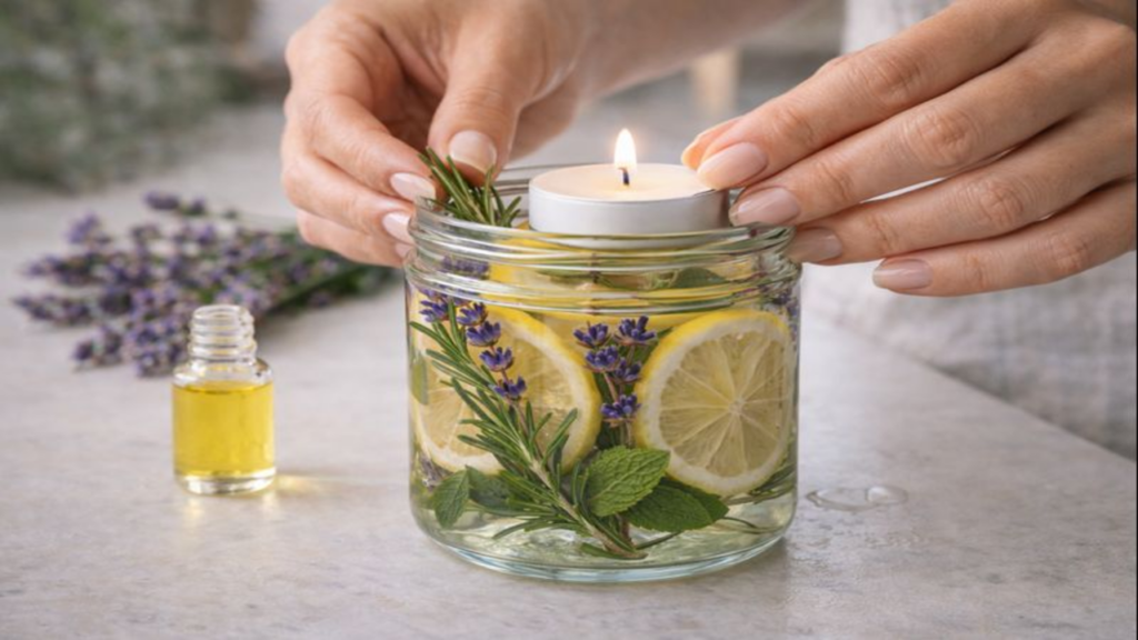 Velas repelentes naturais ajudam a afastar mosquitos