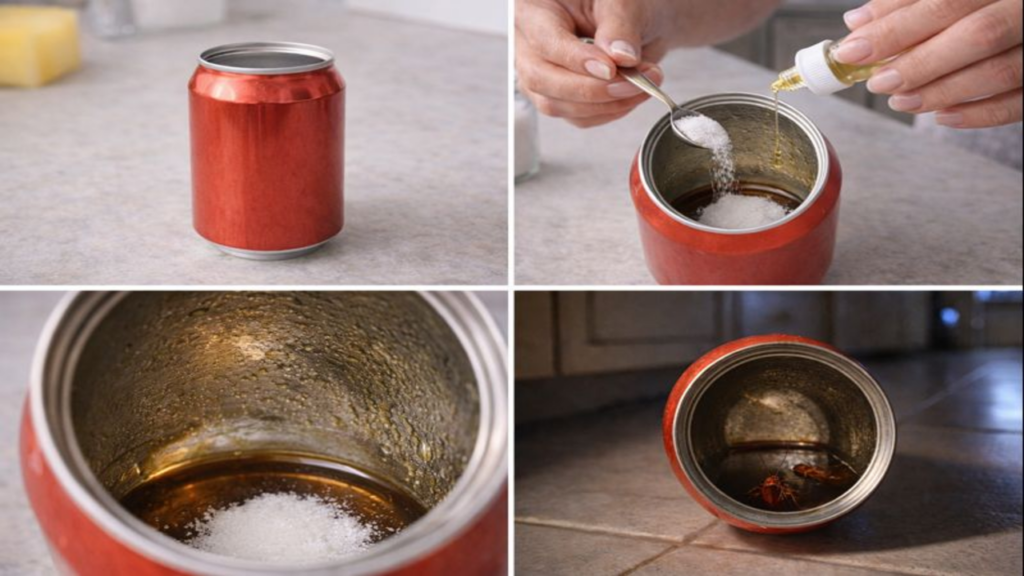 A forma mais simples de capturar baratas em casa