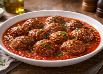 O molho favorito para almôndegas em casa