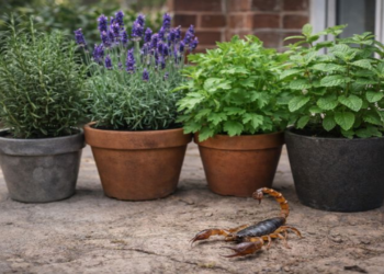 As plantas que afastam escorpiões