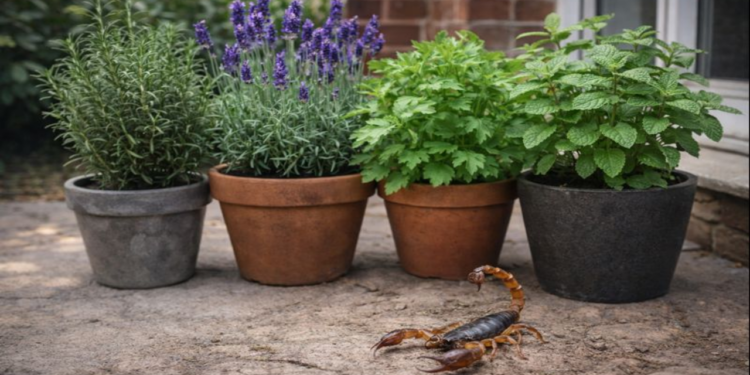 As plantas que afastam escorpiões