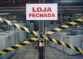 Lojas estão encerrando suas atividades