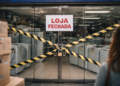 Lojas estão encerrando suas atividades