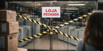 Lojas estão encerrando suas atividades