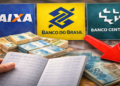 Decisão do Banco Central afeta a poupança: veja o impacto para clientes da Caixa e do Banco do Brasil