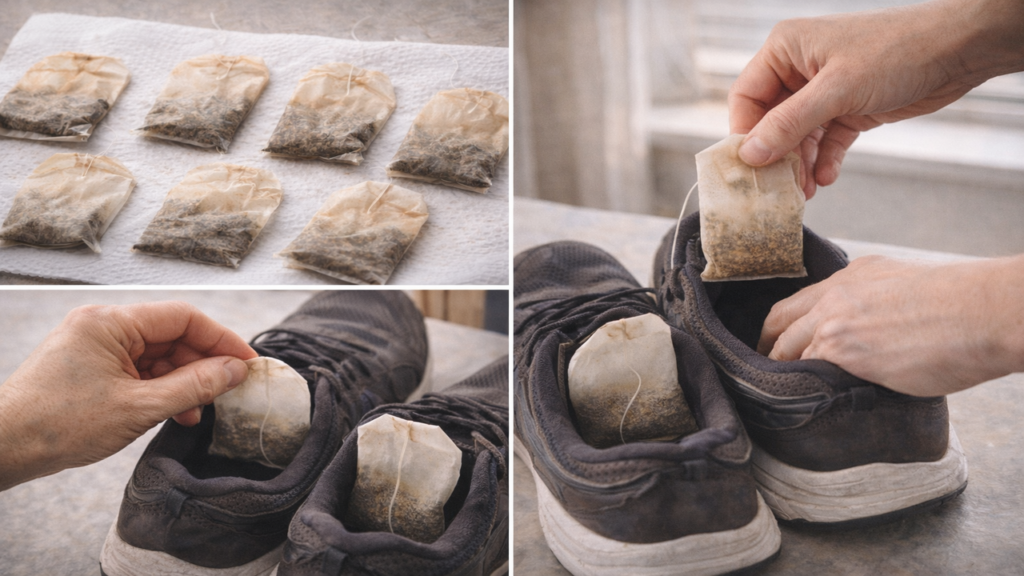 O truque mais eficaz para acabar com mau cheiro nos sapatos