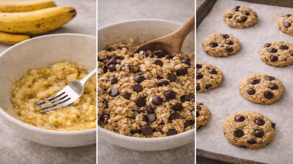 Cookie de chocolate saudável fácil e sem farinha