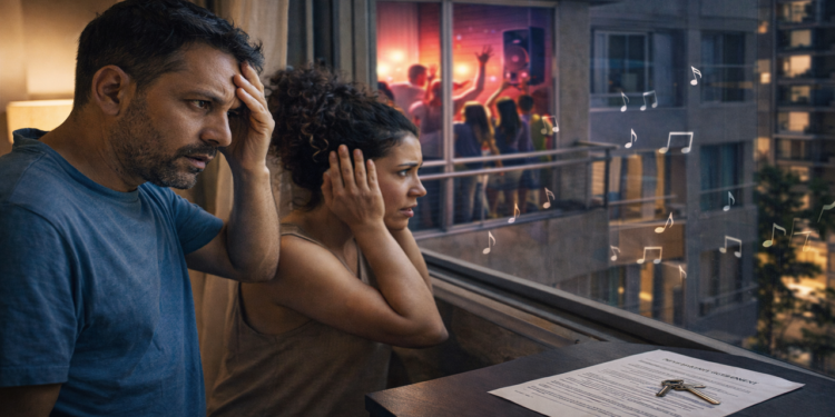 O barulho em condomínio pode gerar multas, rescisão de contrato e até despejo