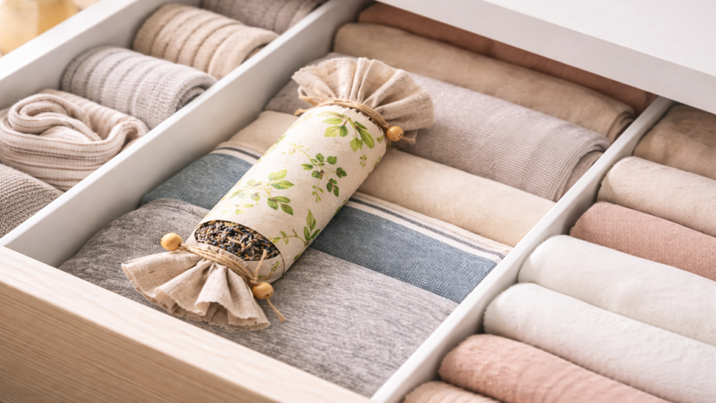 Suas roupas cheirosas usando algo que iria para o lixo