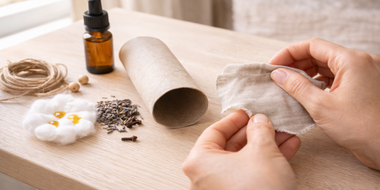 Suas roupas cheirosas usando algo que iria para o lixo