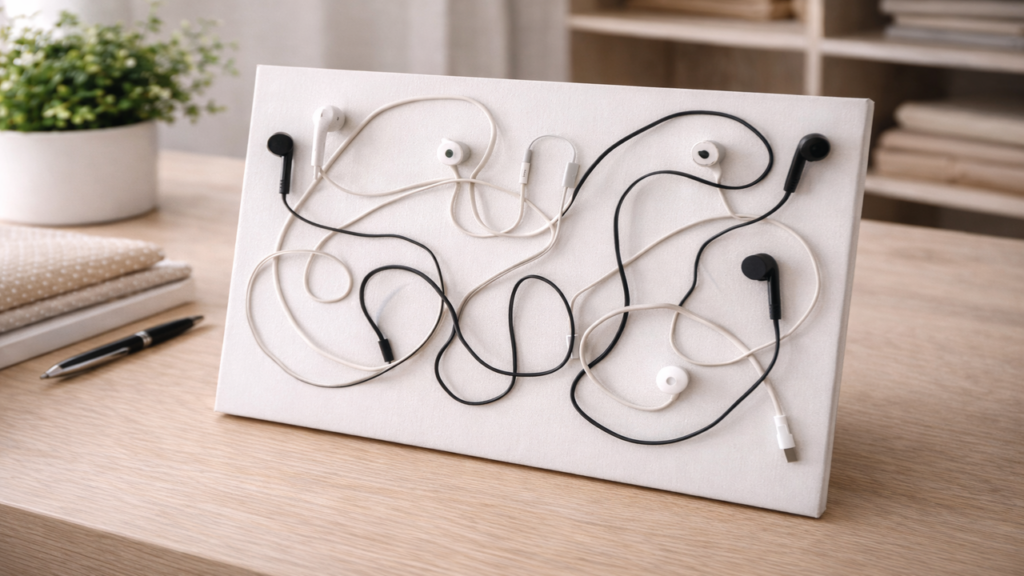 Fones de ouvido velhos ganham nova função em casa