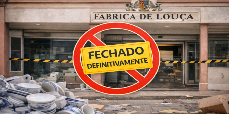 A fábrica de louça fecha