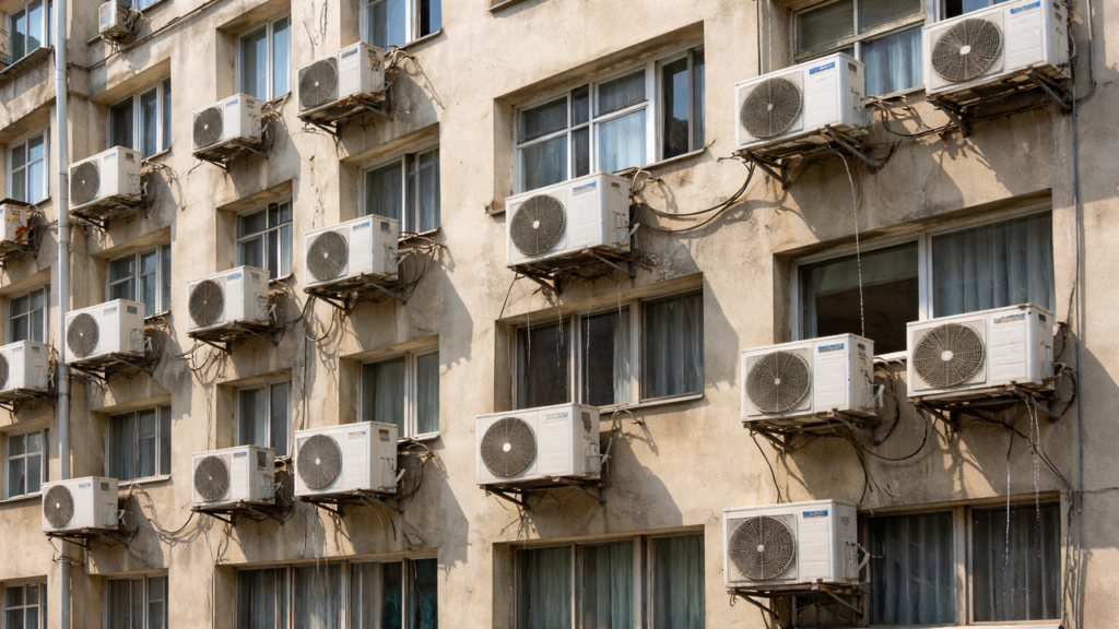 O maior erro ao instalar ar condicionado em prédios