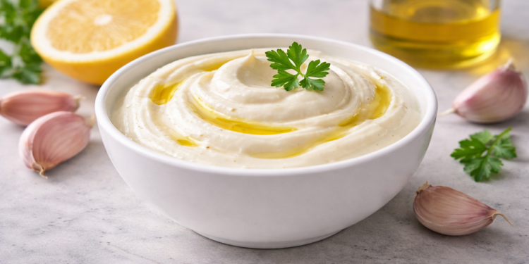 Alioli com leite prático e sem ovo para qualquer prato
