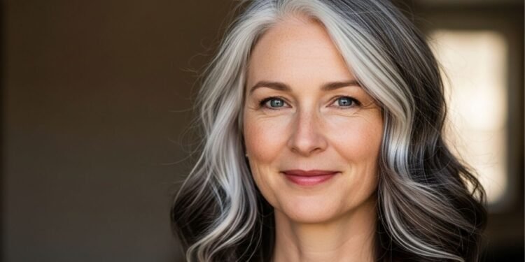 Como usar cabelos grisalhos de forma moderna: veja como emoldurar o rosto com duas mechas claras