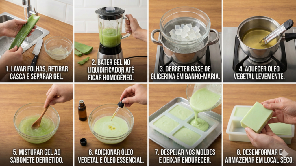 Sabonete de aloe vera ganha espaço na rotina de cuidados