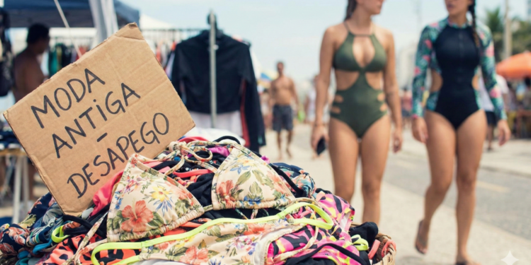 Biquíni duplo aposta em estilo e reaproveitamento