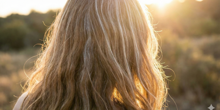 Clarear fios brancos naturalmente virou a escolha de quem evita tintura