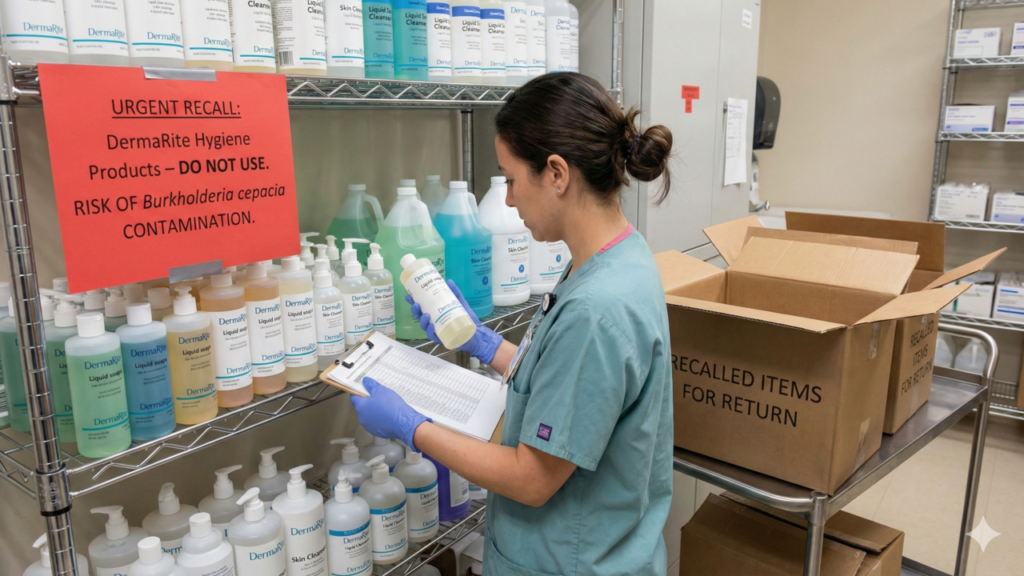 Sabonete contaminado preocupa hospitais e famílias