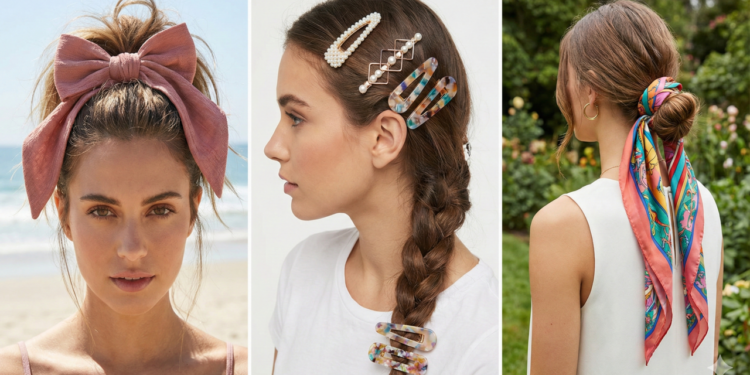 Um acessório muda tudo no seu penteado