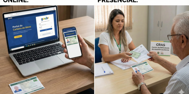 A Carteira do Idoso é destinada principalmente à população idosa de baixa renda