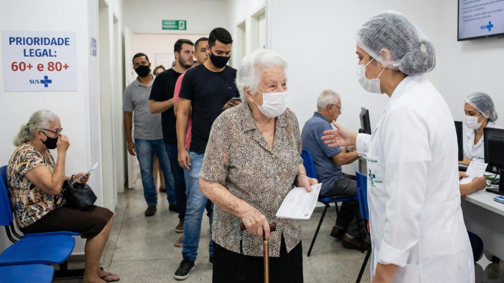 Prioridade no SUS protege a saúde de quem tem 60 anos ou mais