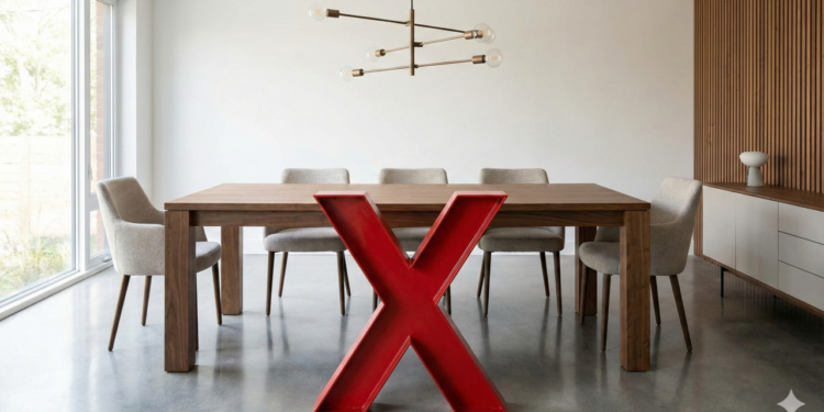 Bancos deixam a sala de jantar mais leve e funcional