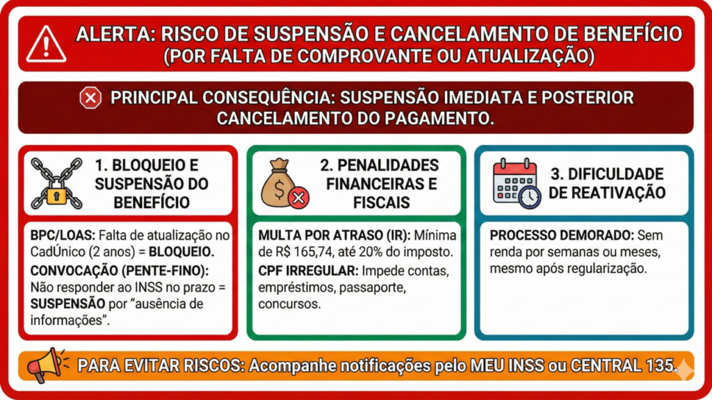 Certificado de rendimentos para manter a pensão