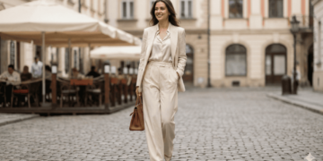 Combinar calça wide leg com top curto é tendência 2026 e cria silhueta elegante e prática