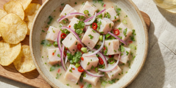 Ceviche de tilápia é a entrada mais refrescante para dias quentes