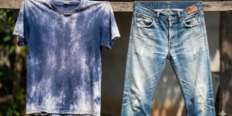 Roupas desbotadas não precisam ir para o lixo