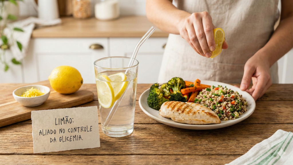 Limão no controle da glicemia o que a alimentação explica