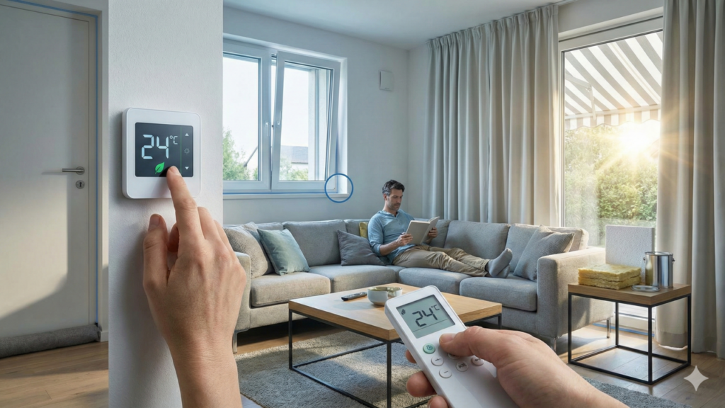 Conforto térmico depende de vedação