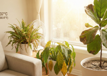 Um erro comum no verão está acabando com plantas dentro de casa